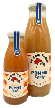 PUR JUS DE POMME PULPÉE -...